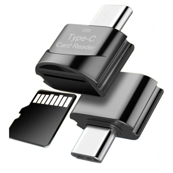 USB 3.1 Typ C Till Micro-SD TF Adapter Kortläsare Hög Speed Kort Läsare