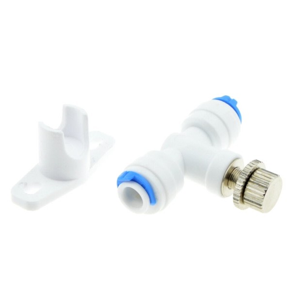 Omvendt osmose 1/4" Slange RO Vand Flow Juster Ventil Regulator Vandflow Kontrol Ventil Konnektor