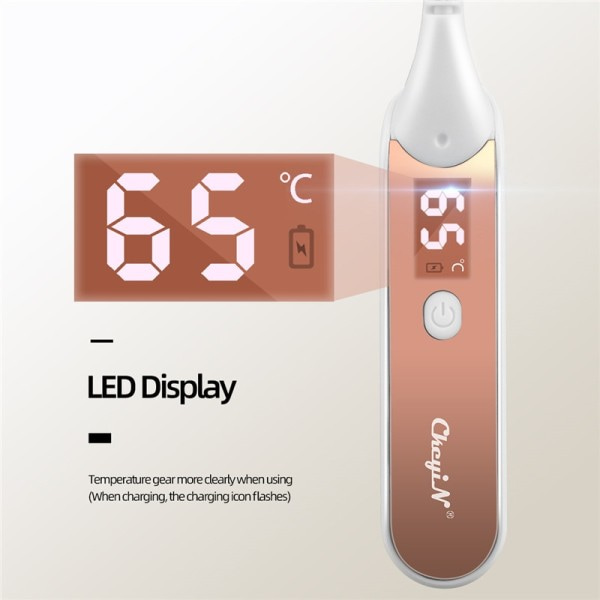Elektrisk uppvärmd ögonfrans lockare LCD display ögonfrans böjare makeup lång varaktig ögonfrans naturlig curling