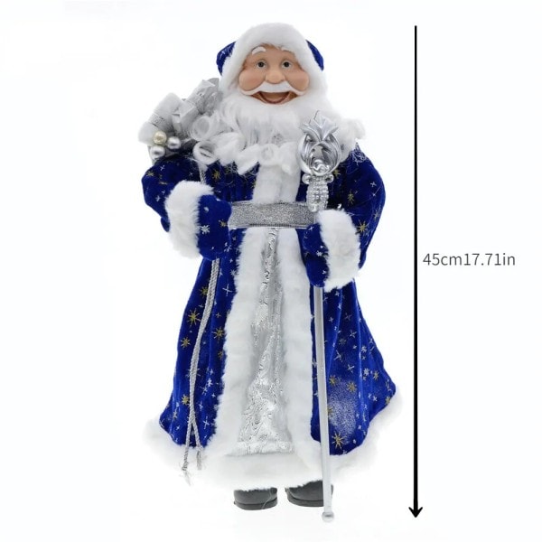 Stor Stående Jultomte Dockor Jul Hängen God Jul Träd Dekor