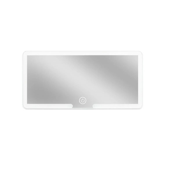 HD spegel bil LED smink spegel tre växlar justering sol visir