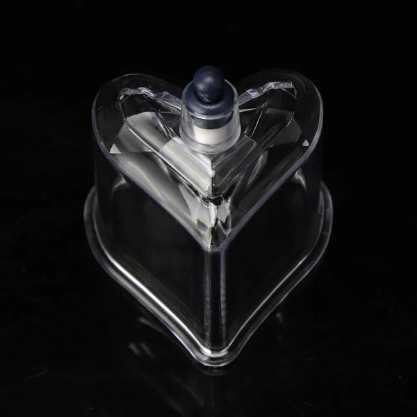 4 stykker Hjerteformet Cupping Device Set Moderig Vacuum Suge Dåser Drive Out Fugt Massage Terapi