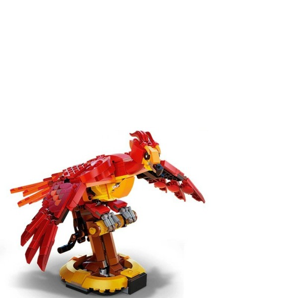 Phoenix Fawkesed Divine Beast Bygge Klodser Klodser Dyr Model Samlet Legetøj