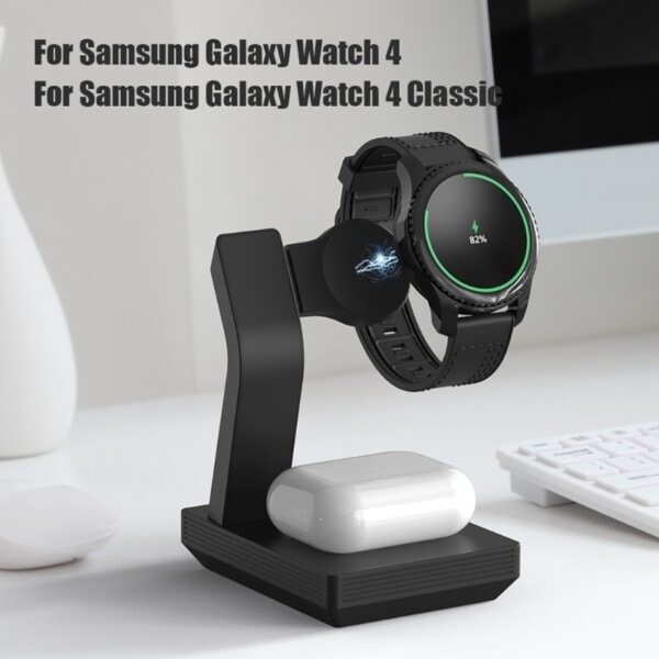 USB Klocka Laddare För Samsung Active 1/2 Galaxy Watch 3 / Watch4 Snabb laddning