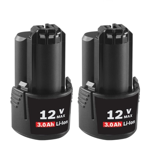 3000mAh BAT411 Udskiftning Batteri Kompatibelt med Bosch 12V Batteri