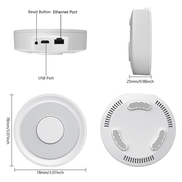 Smart Home Bridge ZigBee APP Remote Control Virker med Apple HomeKit