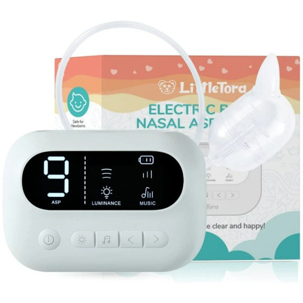 Baby Nasal Aspirator Elektrisk Næse Cleaner Genopladelig Næse Booger Sucker