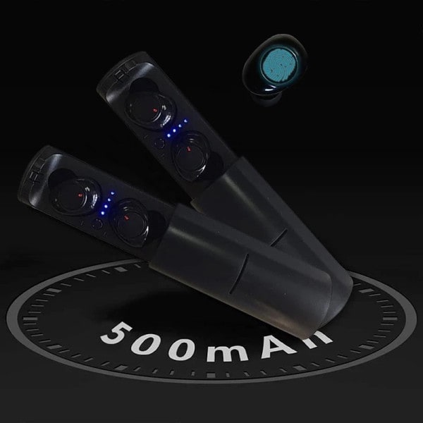 Bluetooth Headset 5.0 Mat Business Stereo Roterende Opladning Bin Trådløst Bluetooth Headset