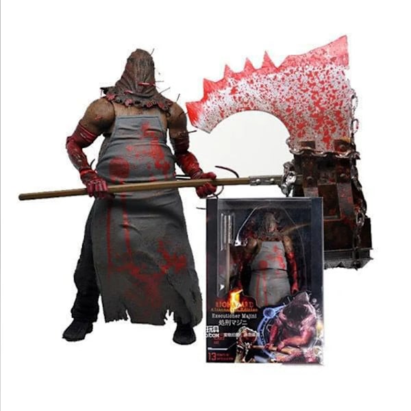 Resident Evil Biohazard Hahmo Executioner Majini Action Figuuri lelut