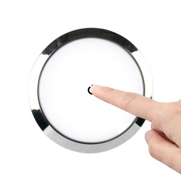 Sisä katto LED valo kytkimellä 5W auto sisustus Led pyöreä valo RV sisä katto lamppu matkailuautoon vaunu vene