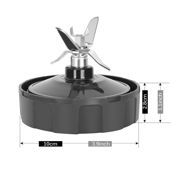 7 finner ekstraktor blader erstatning del bunn blad for ninjia blender