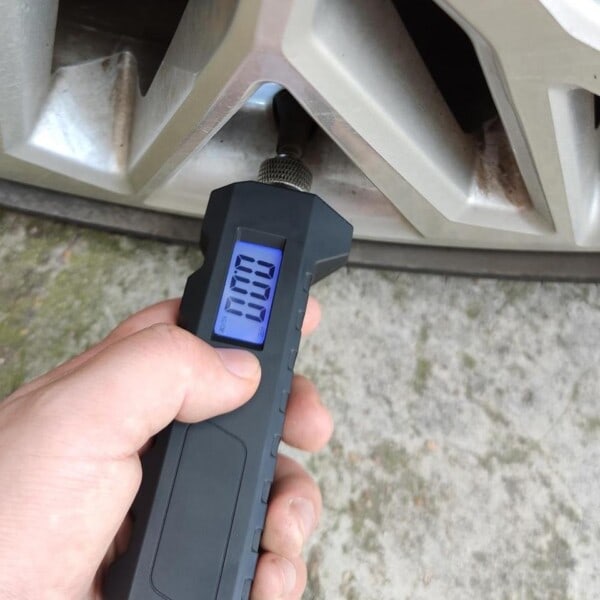 Digital däck tryck mätare 0-250 PSI Högprecision däck tryck monitor