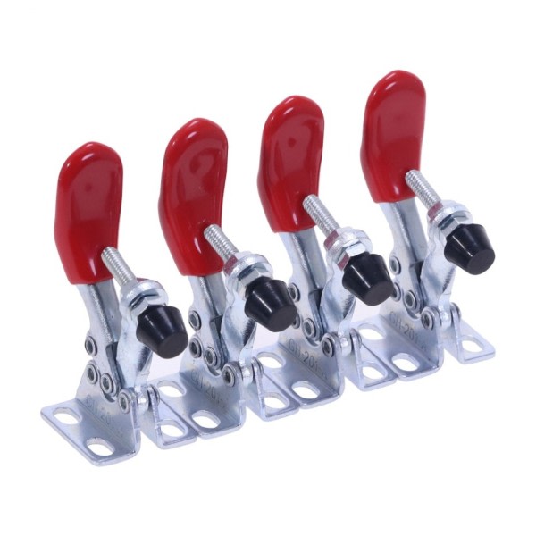 4 st Horisontal Toggle Clamp Quick-Release Toggle Clamps Set
