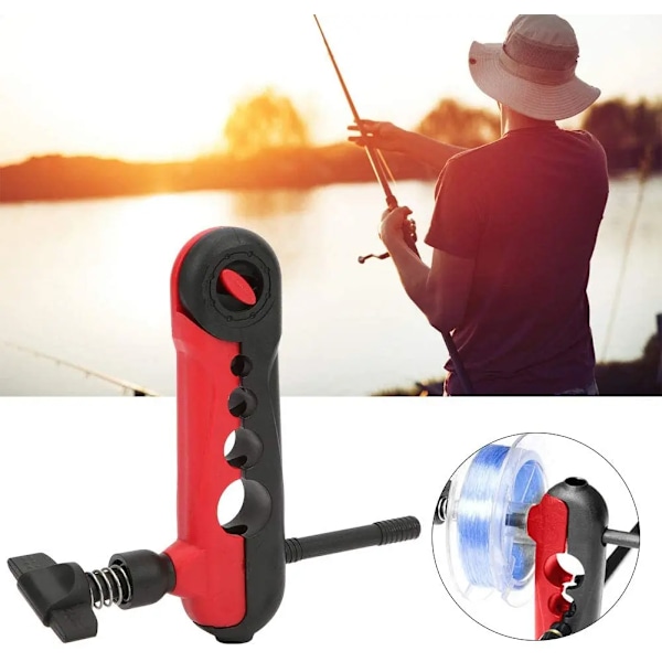 1 bitar Bärbar Fiske Linja Vindare Fiske Verktyg Reel Lin Spooler Maskin Spinning Baitcasting Reel Spolning Karp