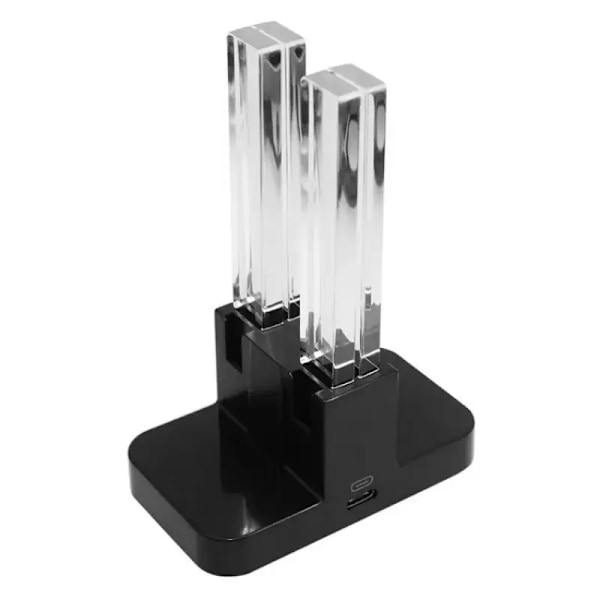 Strömbrytare 4 Styrare Laddare LED Indikator Laddning Dock Station för Nitendo Switch