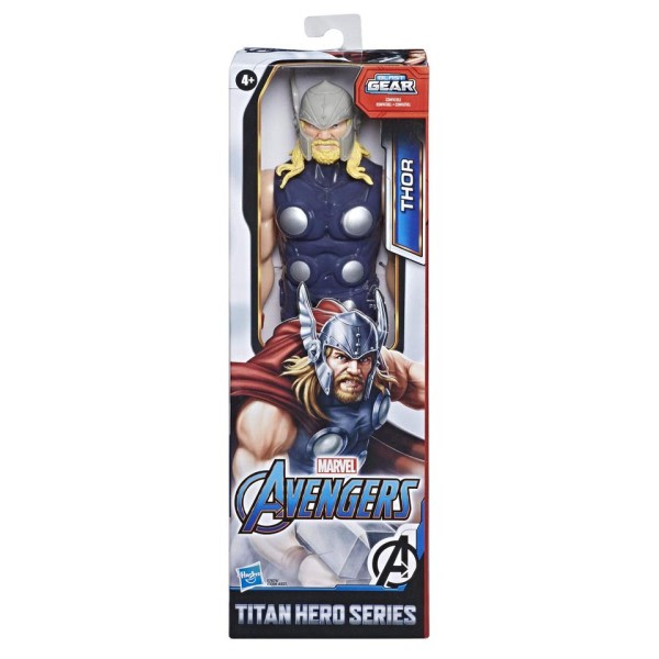 Child Avengers Marvel Titan Hero Serie Blast Gear Thor Action Figur 12" Legetøj