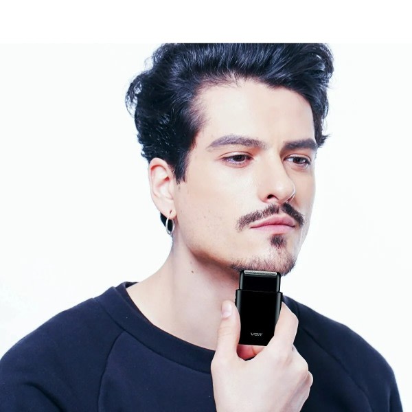 Sähkö parranajokone ammattimainen parranajokone kannettava mini parranajokone USB lataus parta leikkuri