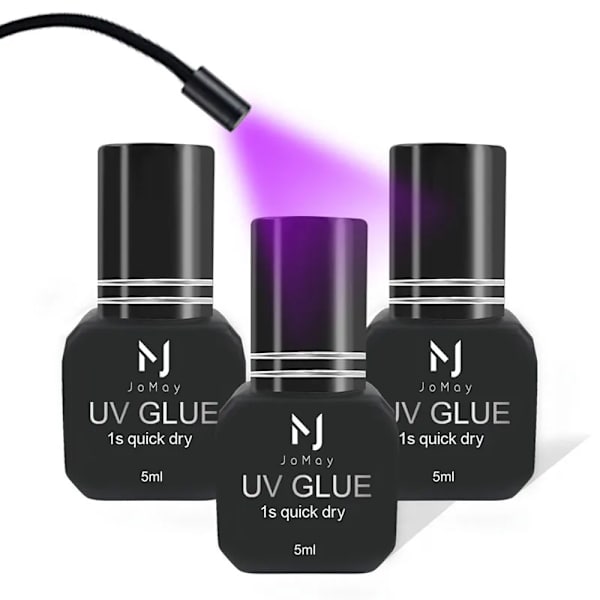 UV LIIMA Liima Ripsien pidennys 0.1S Nopeasti kuivuva Vahva Väärä silmä ripset