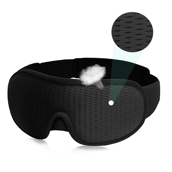 3D Sömn Mask Blockera Ut Ljus Sömn Mask