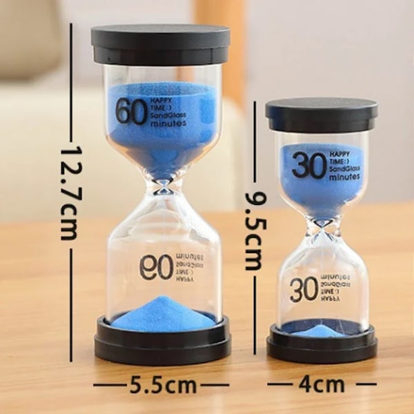 30 min Timeglas Minutter Sand Ur Sandglas Timer Ur Ur Gave Børn Sand Timer Time Hjem Dekoration