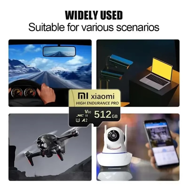 Real Capacity Micro TF SD Card 512GB 256GB Memory Card
