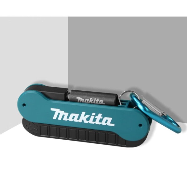 Makita E-15849 Skrutrekker Bit Sett 10stk Sekskantet Kross Elektrisk Skrutrekker Bits Magnetisk Sleeve