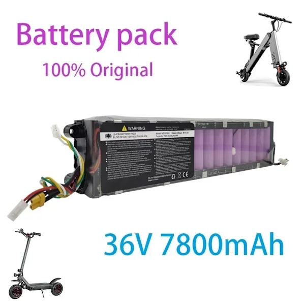 Li-ion Batteri 36V 7,8Ah 60km Lämplig För MiJia M365 Scooter Batteripaket El Scooter