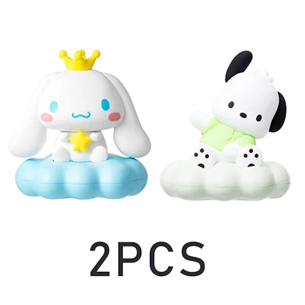 Nat Lys Emalje Sky Tegnefilm Kuromi Cinnamoroll Pochacco Lille Bord Lys