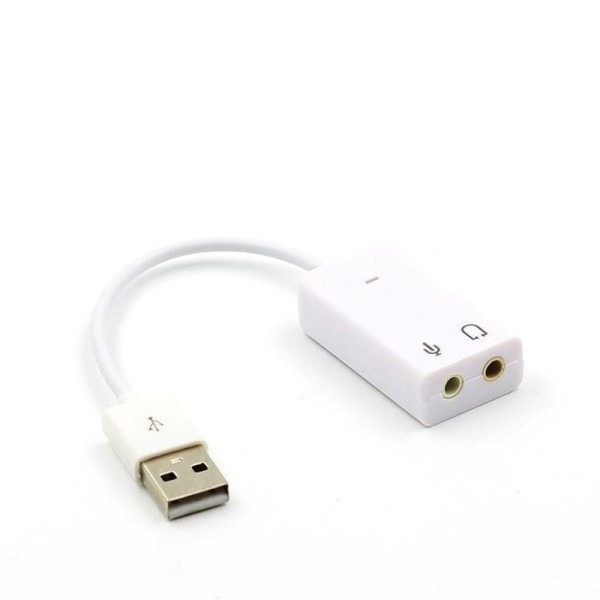 Ulkoinen USB ääni kortti liitin 3,5 mm USB ääni sovitin kuuloke mikrofoni ääni kortti