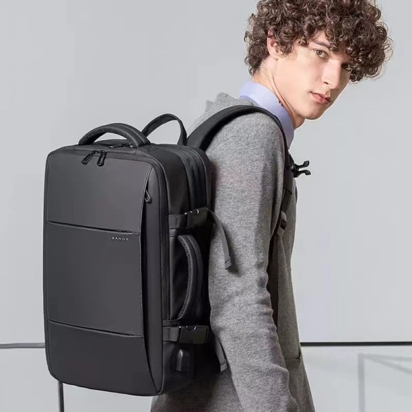 Laptop rygsæk Stor Vandtæt Skole rygsække USB Opladning Mænd Business Rejse taske