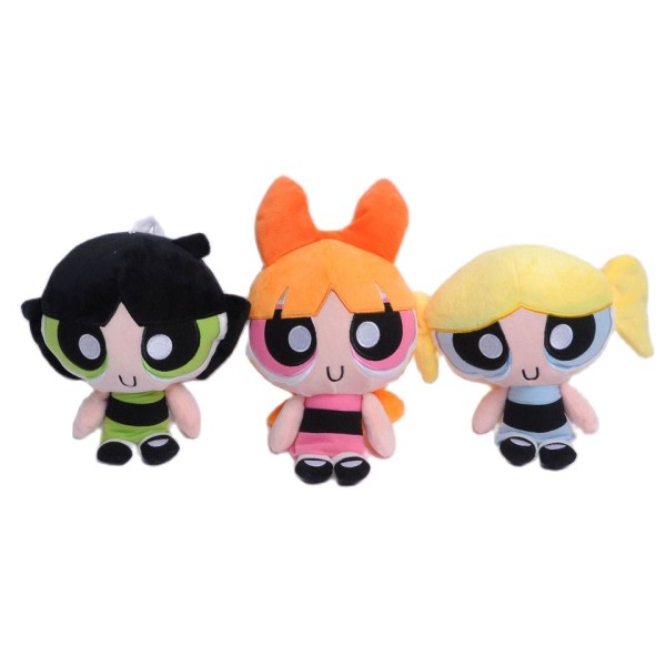 8 tuuman söpöt täytetyt tytöt nukke anime teho puff tyttö pehmo lelut