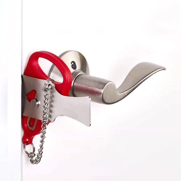 Bärbart Dörr Lås Säkerhet Lås Metall Lås Hem Rum Hotell Stöldskydd Säkerhet Lås