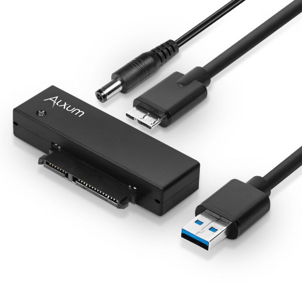 USB SATA Kiintolevy sovitin 2,5/3.5 Tuumaa HDD SSD Ulkoinen SATA Kiintolevy USB 3.0 kaapeli 12V/2A virta