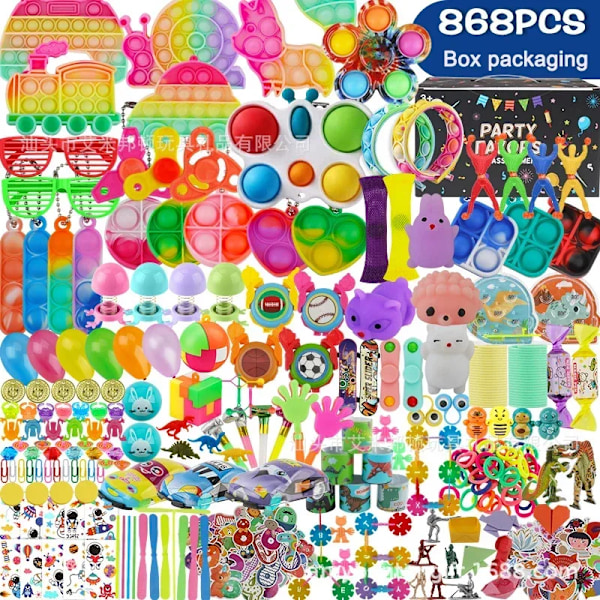 300 bitar Party Favors Leksak Sortiment Giveaway Pinata Filler Bulk Leksaker