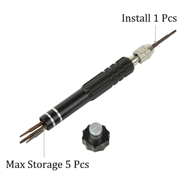 Precision Demontera Magnetisk Torx Cross Pentalobe Huvud Skruvmejsel Bit Reparation Kit För Android Mobil Telefon Öppet Verktyg