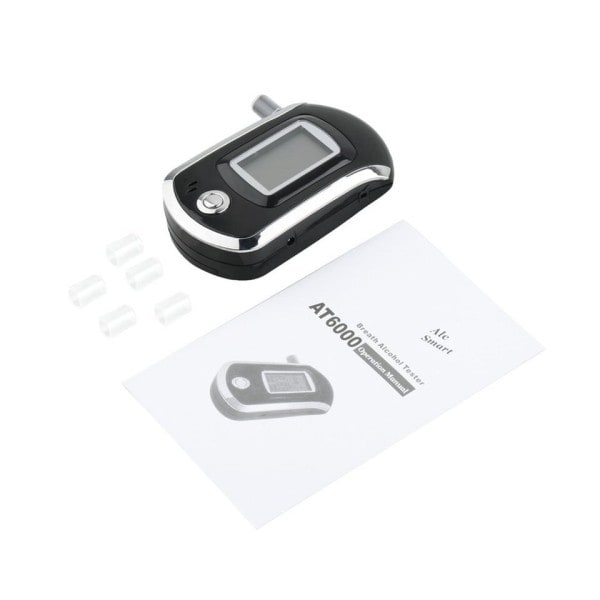 Digital Display Alkohol Breath Tester Breathalizer Analyzer Detektor Test Nyckelring Breathalizer