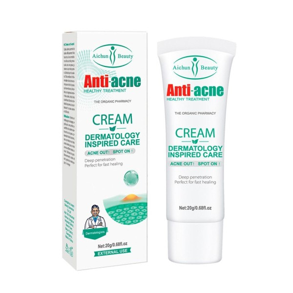 Acne Behandling Creme Pore Shrink Olie Kontrol Hviding Reparation Bums Dyb rengøring Anti-acne Fugtighedscreme