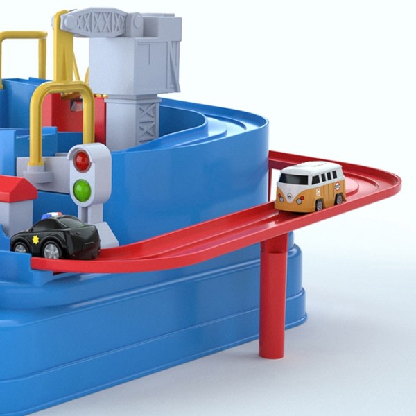 Jernbane bil tog bane legetøj racing interaktiv model racing eventyr hjerne spil montessori