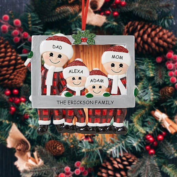 Jul Hänge Gör-det-själv Personligt Familj Jul dekorationer