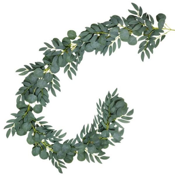 2M eukalyptus konstgjorda blommor jul  hem rum dekoration