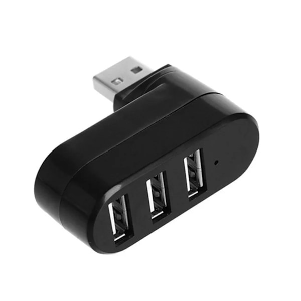 USB Hub 2.0 Adapter Roter Høj Speed U Disk Reader Splitter 3 Porte