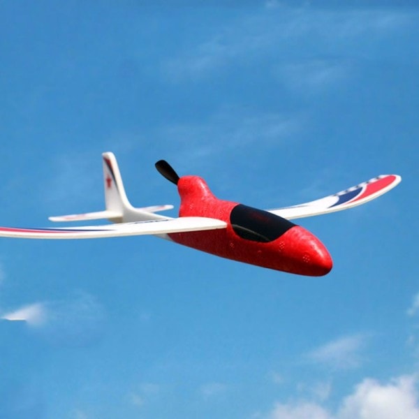 RC Flygplan Kondensator Elektrisk Hand Kasta Segelflygplan Gör-det-själv Flygplan Modell Hand Launch Kasta Segelflygplan Utbildnings leksak