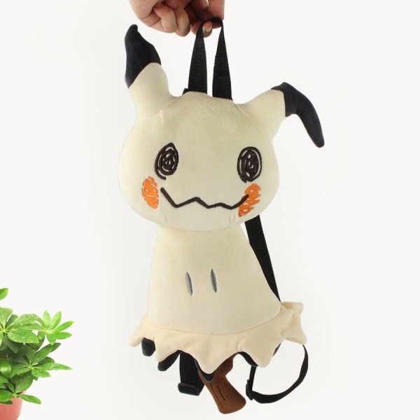 40 cm Anime Mimikyu Plysch Doll Ryggsäck Modell För Barn Student Skolväska Barn Hög Kapacitet