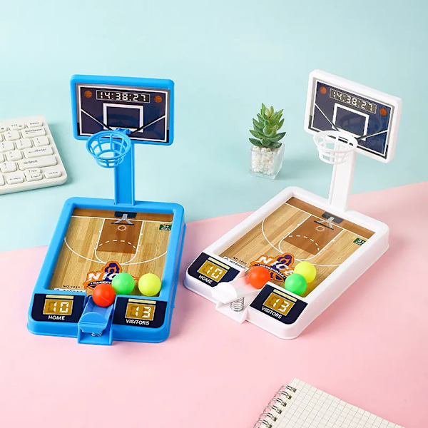 Skyting Spill Maskin Mini Basketball Rack Skyting Maskin Barn Innendørs Fritid Pedagogisk leketøy