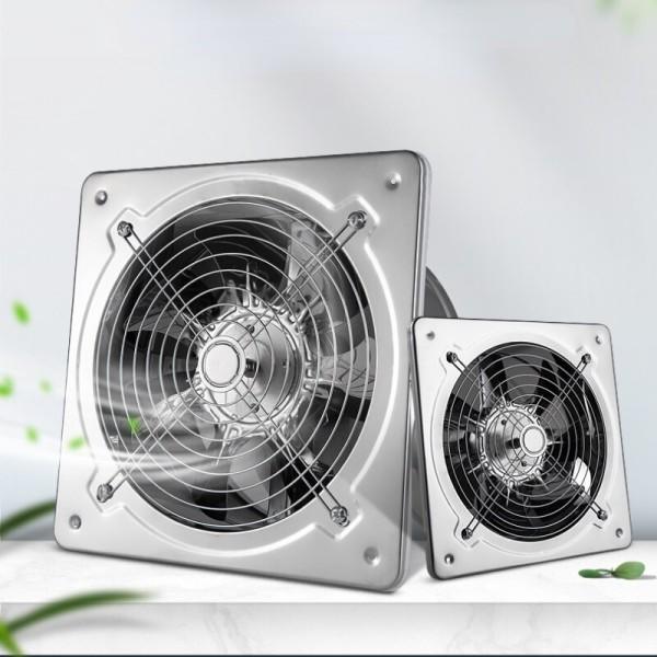 Rustfrit stål Køkken Ventilator Udstødning Røg Husholdning Udstødning Blæser