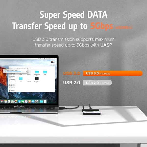 USB SATA Kiintolevy sovitin 2,5/3.5 Tuumaa HDD SSD Ulkoinen SATA Kiintolevy USB 3.0 kaapeli 12V/2A virta