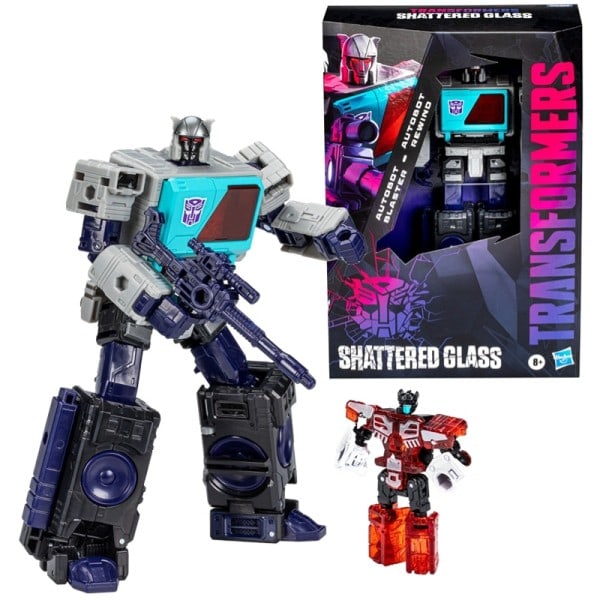 Krossat Glas Blaster Rewind Voyager Action Figur Toy