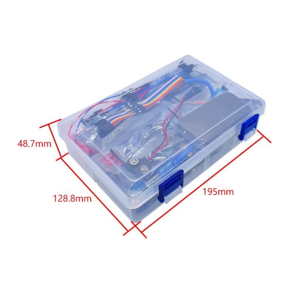 Starter Kit til Arduino UNO R3 Opgraderet version Learning Suite Med Retail Box