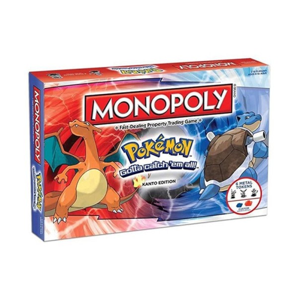 Alle engelske Pokemoner Monopoly Leker Brett spill for voksne og barn 2-6 personer fest