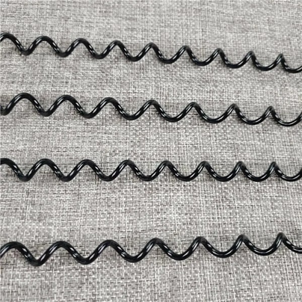 Fiske Lanyards 3 bitar 22cm Utdragbar Spirald Tether med Carabiner TPU Båtliv Fiske Rep Retention Rep Fiske Verktyg Tackle
